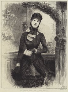 Nuestro coro de la iglesia, la soprano principal
